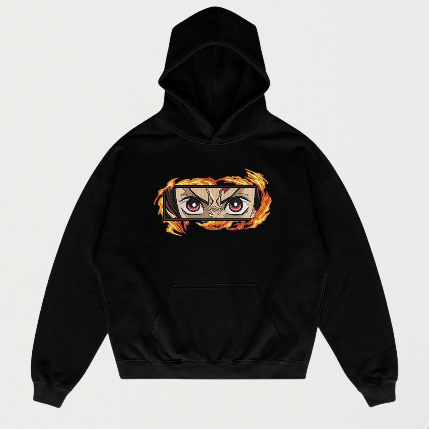 TANJIRO FLAME EMBROIDERED FIT