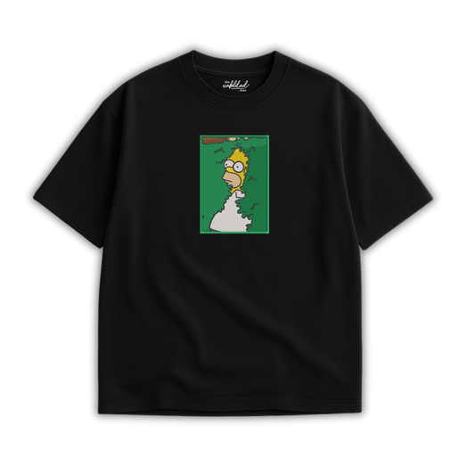 HOMER SIMPSON IN THE BUSH EMBROIDERED