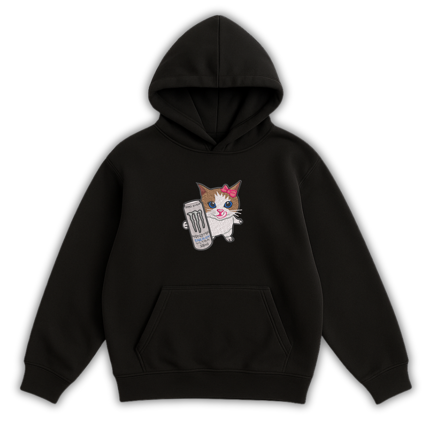 MONSTER ENERGY CAT EMBROIDERED
