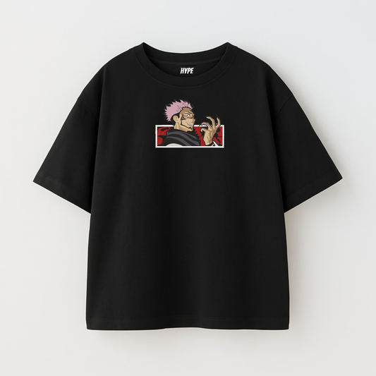 LAUGHING SUKUNA EMBROIDERED FIT