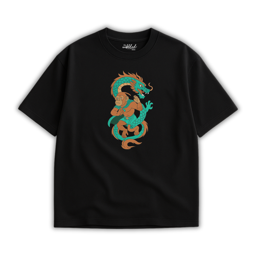 DRAGON & MONKEY EMBROIDERED