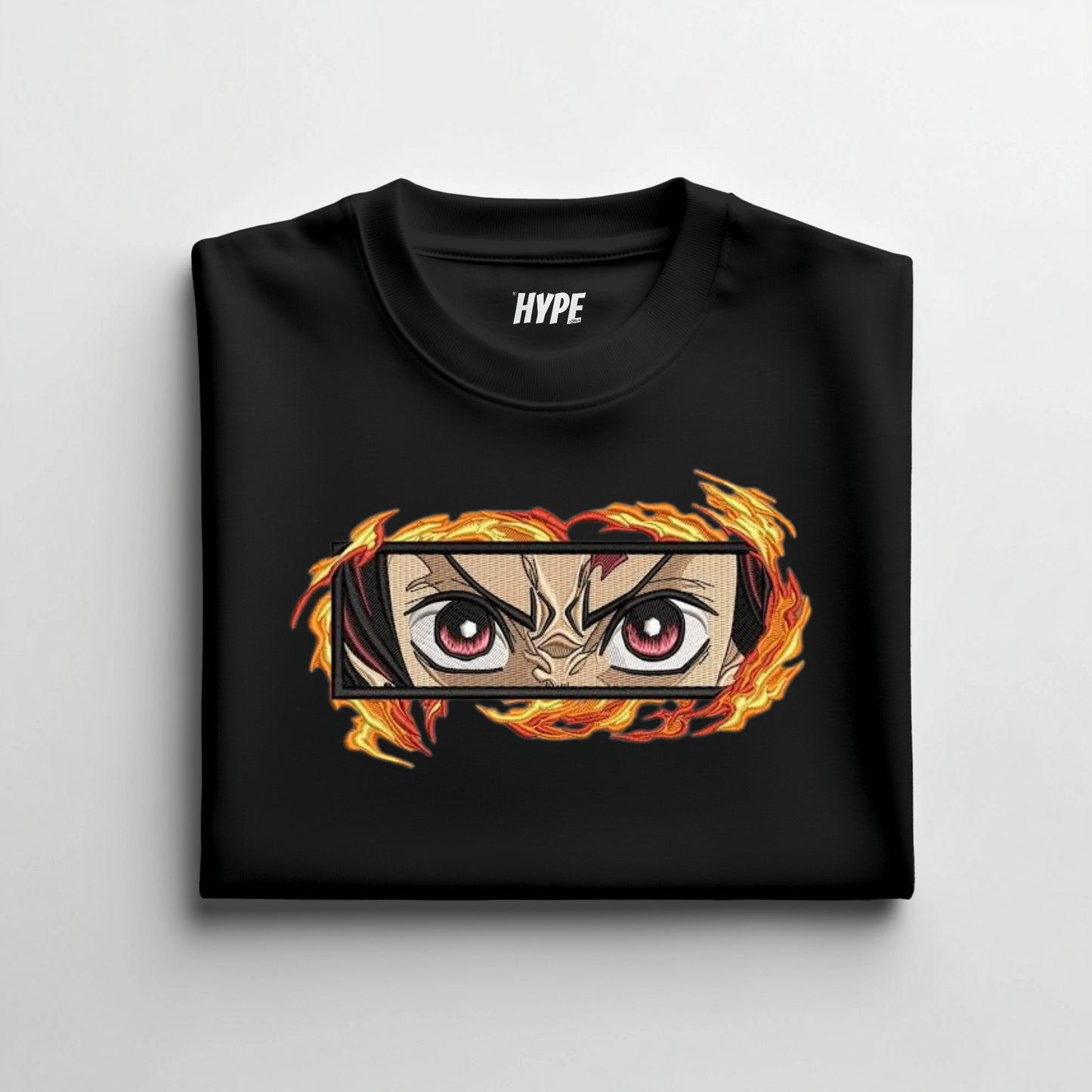 TANJIRO FLAME EMBROIDERED FIT