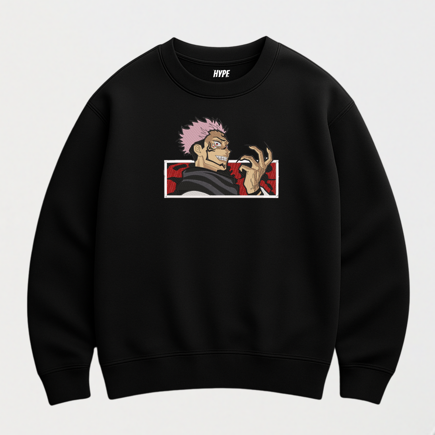 LAUGHING SUKUNA EMBROIDERED FIT