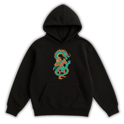 DRAGON & MONKEY EMBROIDERED