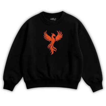 FLAMING PHEONIX EMBROIDERD