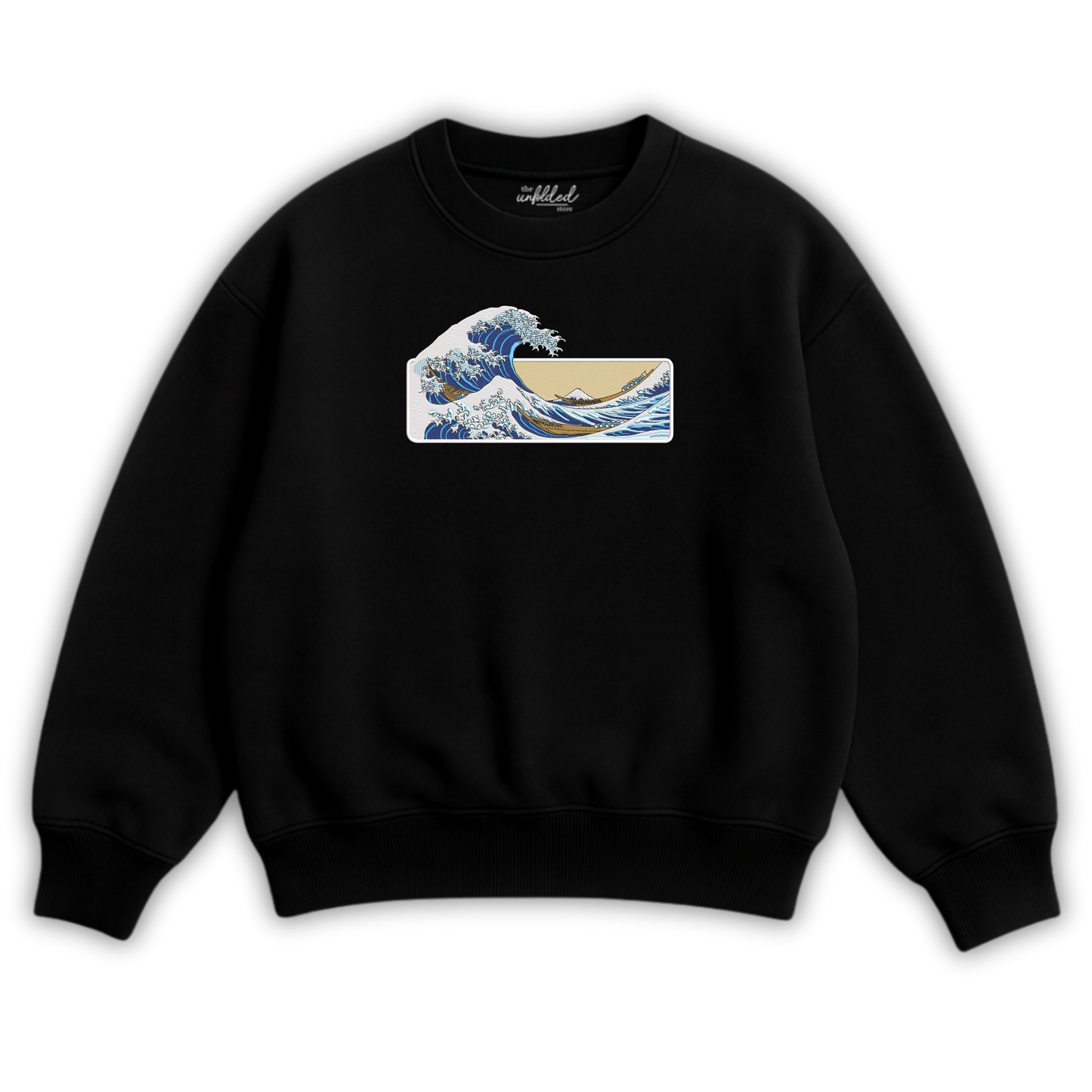 WAVE EMBROIDERED