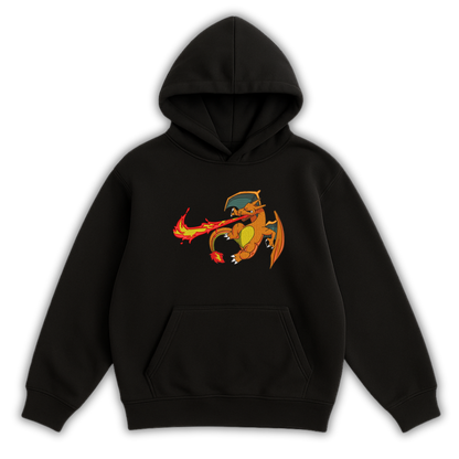 FLAMING CHARIZARD EMBROIDERED