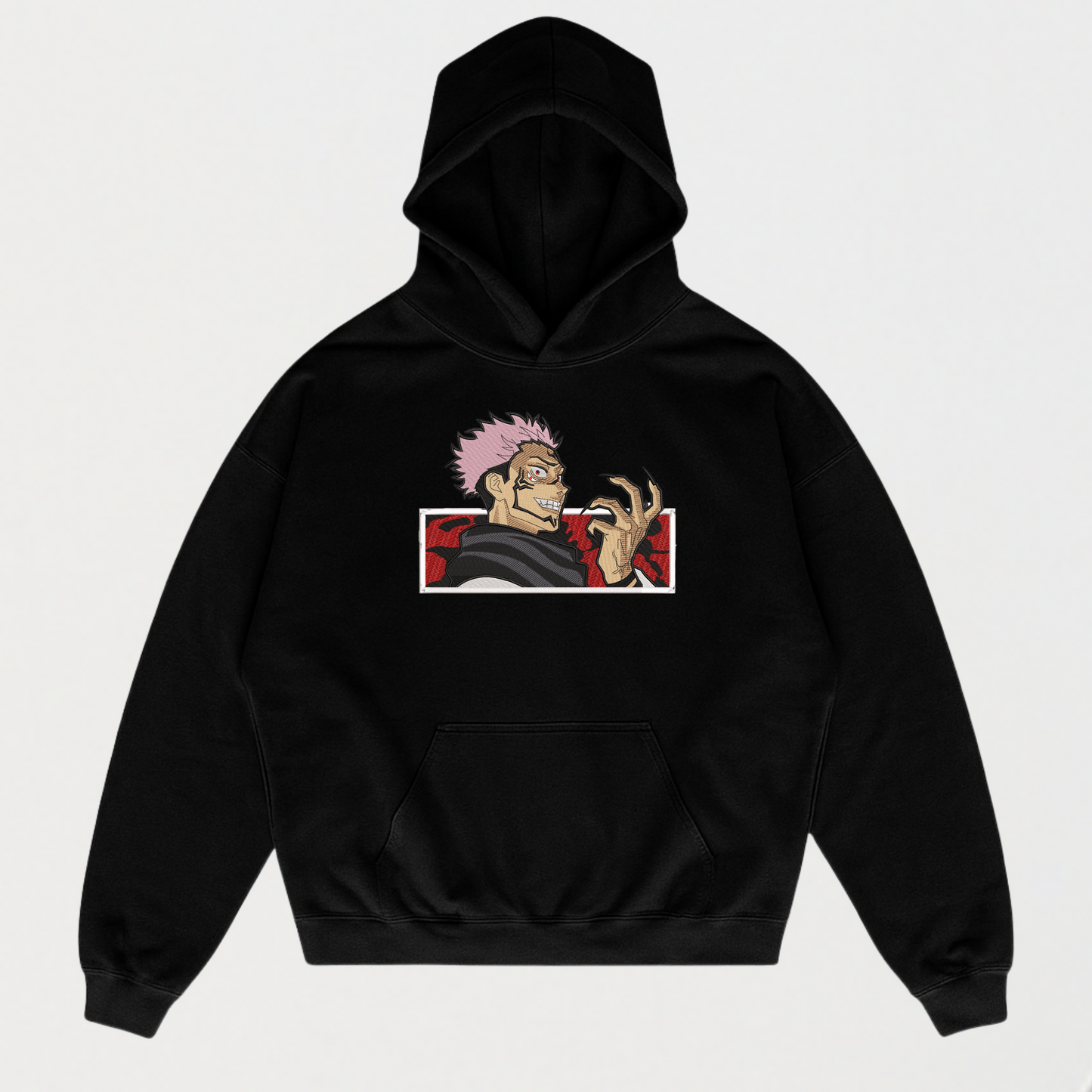 LAUGHING SUKUNA EMBROIDERED FIT