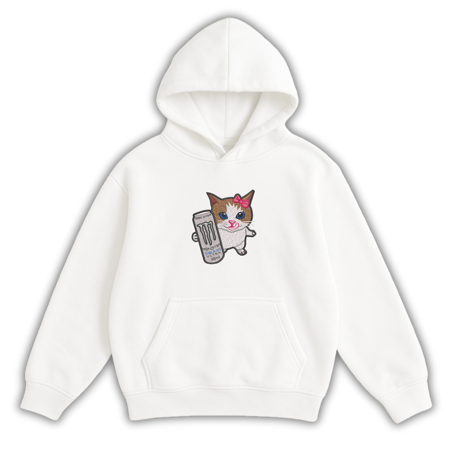 MONSTER ENERGY CAT EMBROIDERED