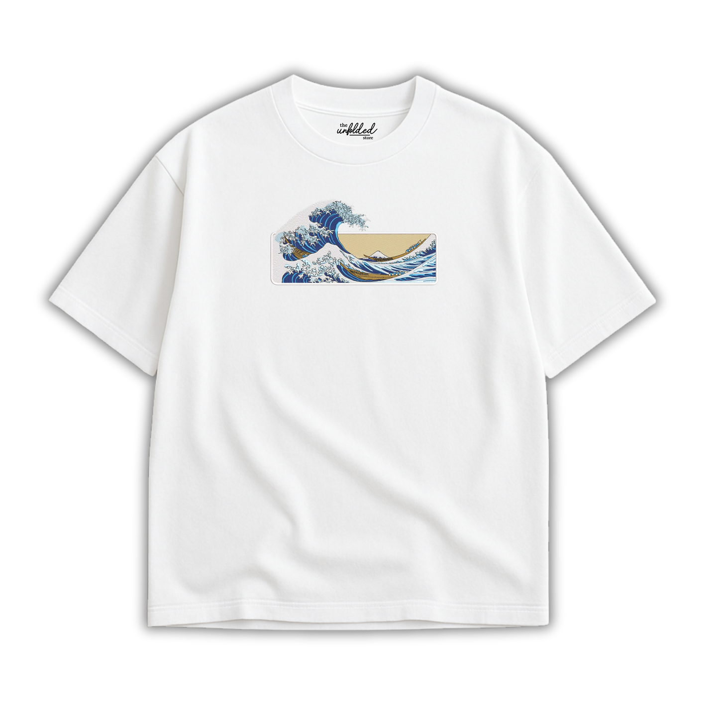 WAVE EMBROIDERED