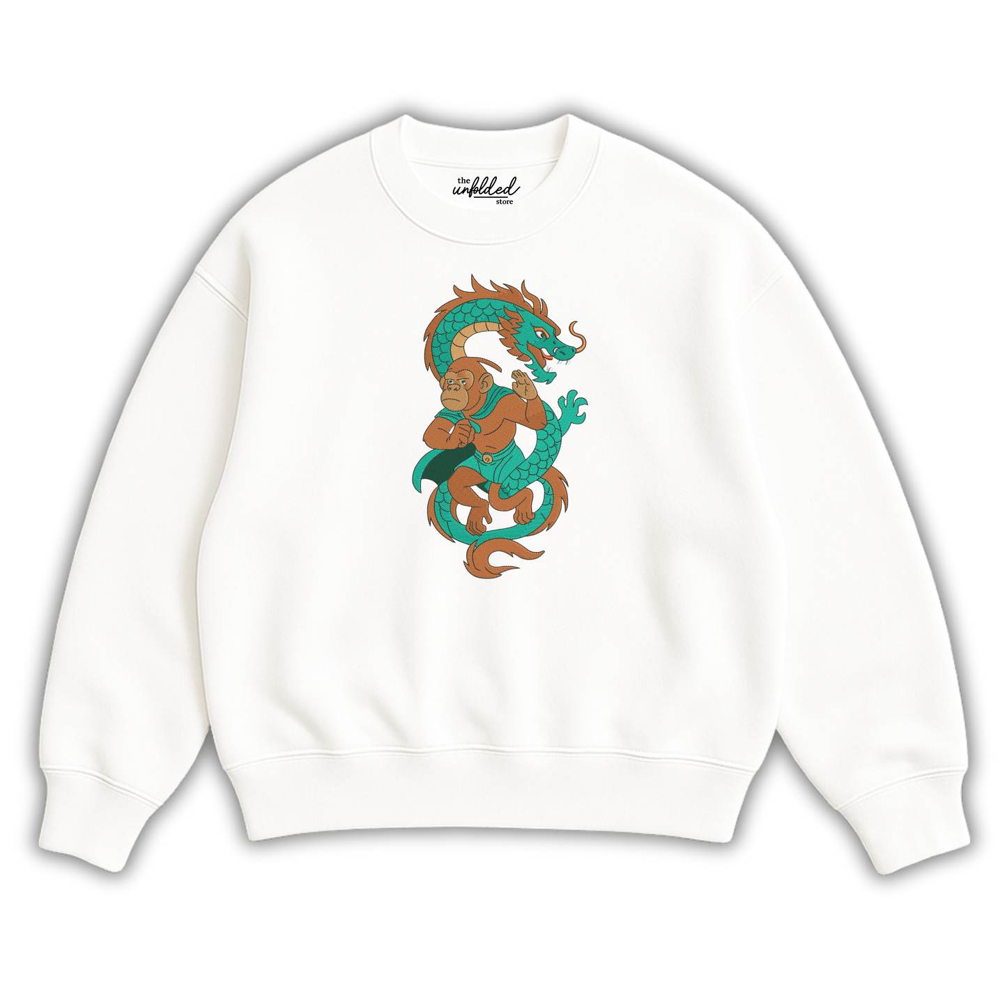DRAGON & MONKEY EMBROIDERED
