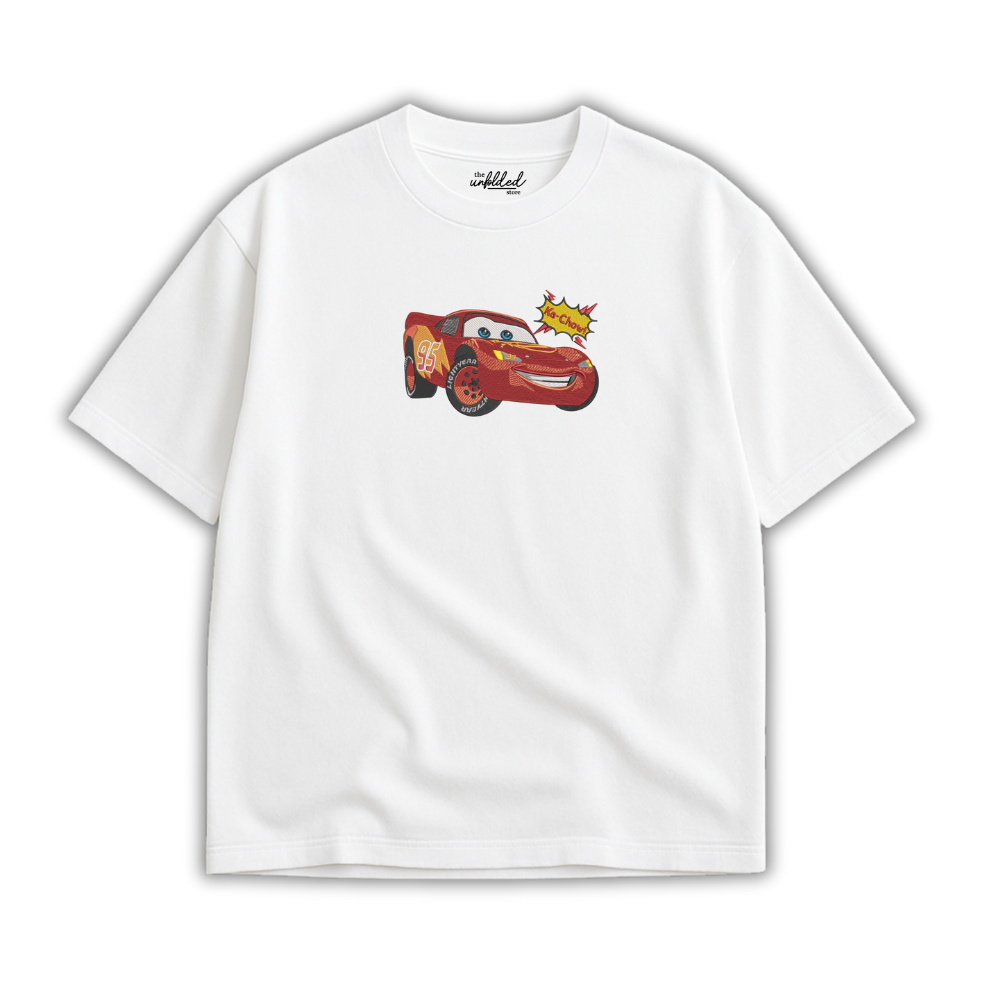LIGHTNING MCQUEEN EMBROIDERED