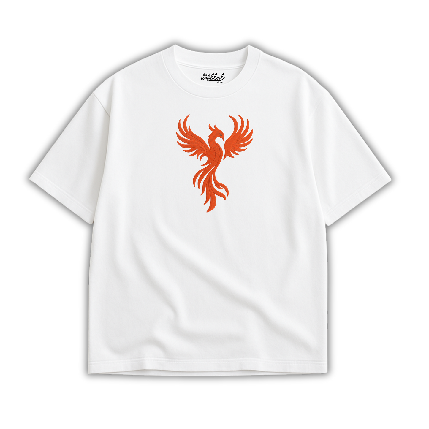 FLAMING PHEONIX EMBROIDERD