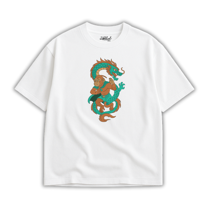 DRAGON & MONKEY EMBROIDERED