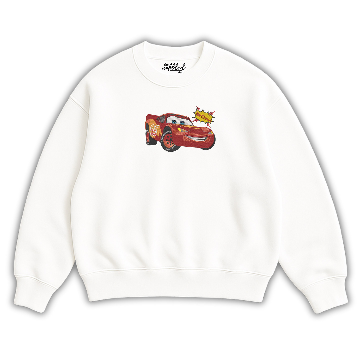 LIGHTNING MCQUEEN EMBROIDERED