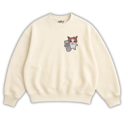 MONSTER CAT EMBROIDERED