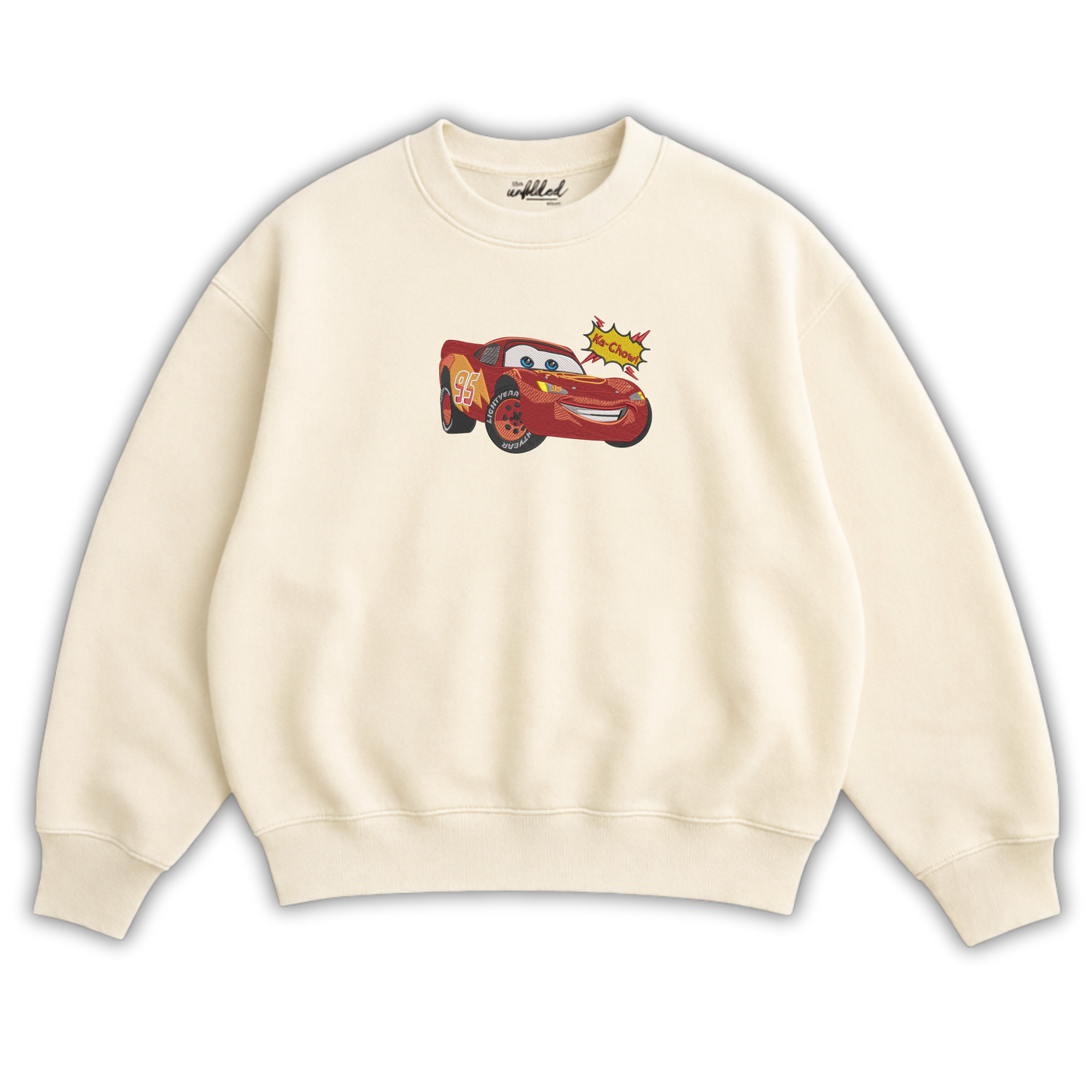 LIGHTNING MCQUEEN EMBROIDERED
