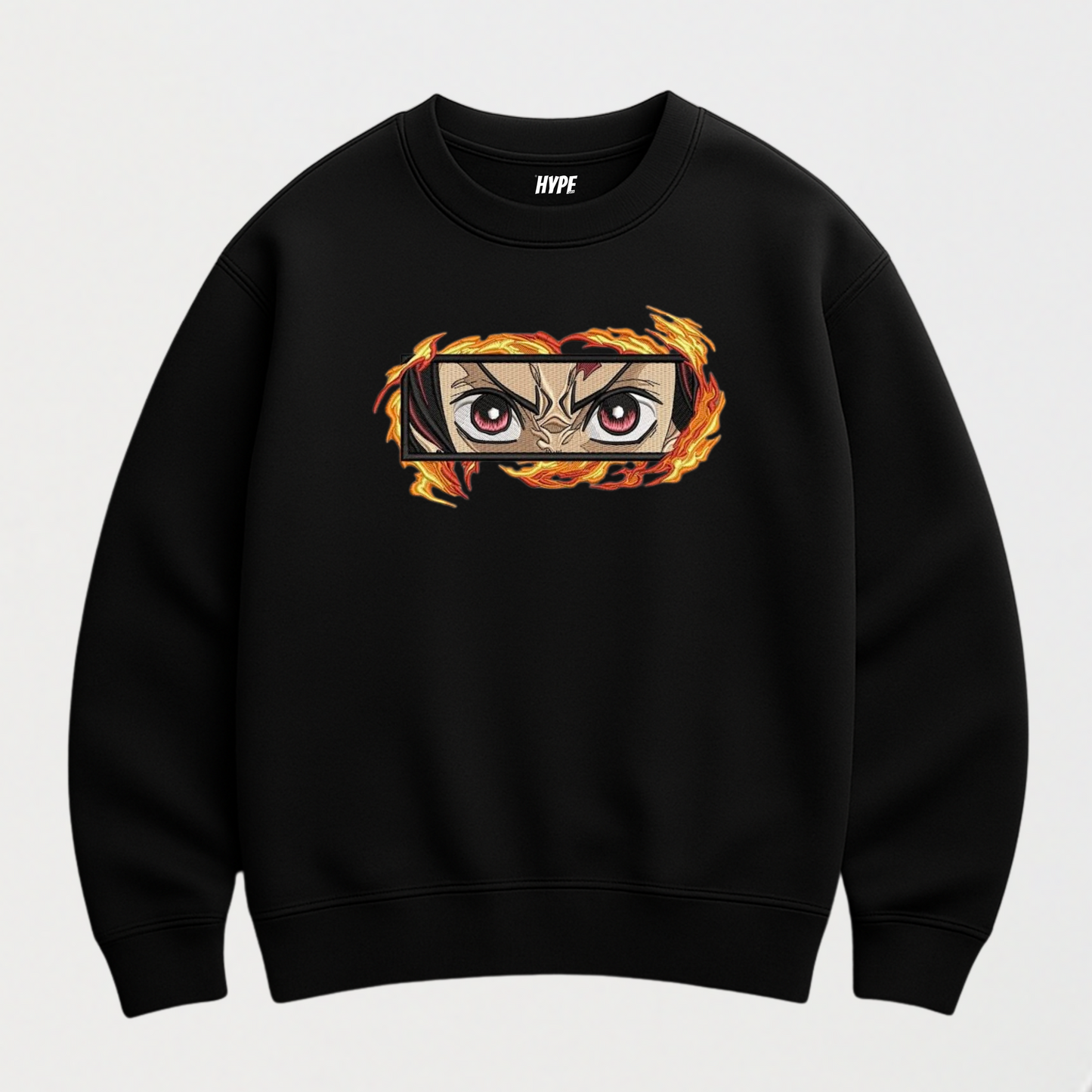 TANJIRO FLAME EMBROIDERED FIT