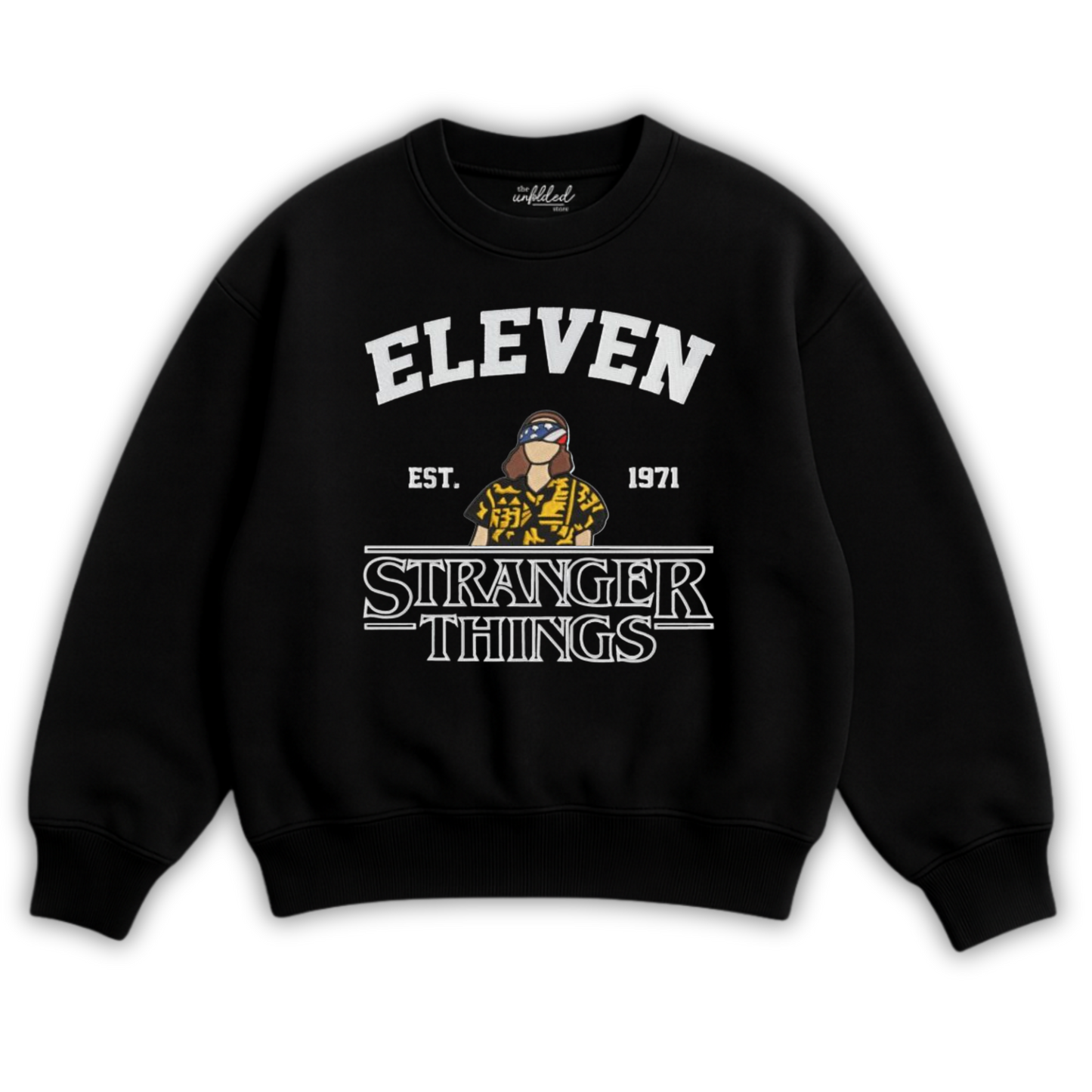 STRANGER THINGS - ELEVEN EMBROIDERED